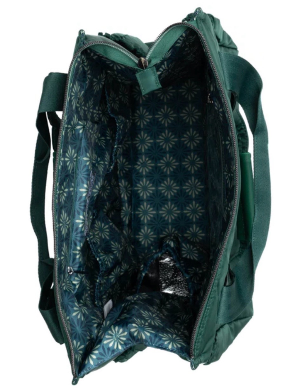 Lug “Baby Yacht” Carryall Tote/Travel Bag. Wickedly Green. NWT - Picture 5 of 14
